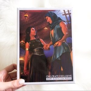 NEW OwlCrate Exclusive An Ember in the Ashes Jigsaw Puzzle